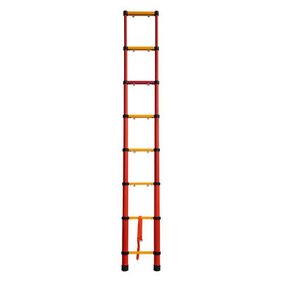 Power Maintenance Ultralight Insulated High Voltage Telescopic Fiberglass Ladder